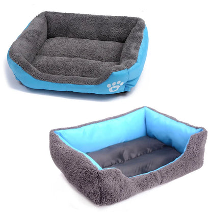 Candy-colored Warm Dog Bed