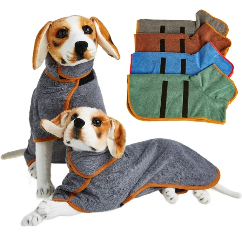 Dog Bathrobe Towel