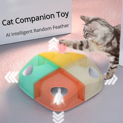 Automatic Cat Feather Toy