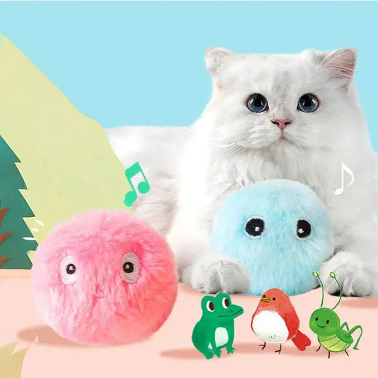 Plush Soft Fluffy Electric Cat Toys