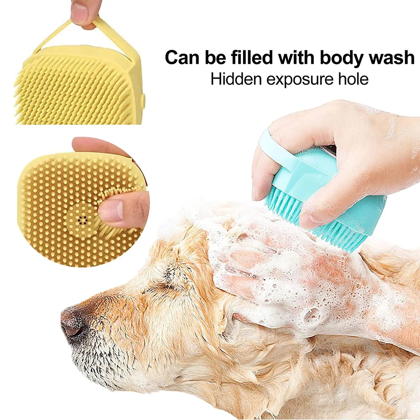 Pet Bath massage brush